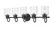 Kinsley Five Light Vanity in Matte Black (224|3405VMB)