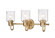 Kinsley Three Light Vanity in Heirloom Gold (224|3403VHG)