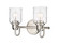 Kinsley Two Light Vanity in Brushed Nickel (224|3402VBN)