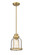 Burren One Light Pendant in Heritage Brass (224|337MPHBR)