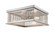 Camellia Three Light Flush Mount in Brushed Nickel (224|333F3BN)