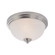Chelsey Two Light Flush Mount in Brushed Nickel (224|314F2BN)