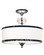 Cosmopolitan Three Light Semi Flush Mount in Chrome (224|307SFCH)