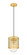 Kipton One Light Pendant in Rubbed Brass (224|3037MPRB)