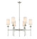 Emily Six Light Chandelier in Polished Nickel (224|30336PN)