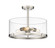 Callista Three Light Semi Flush Mount in Polished Nickel (224|3032SFPN)