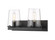 Callista Two Light Vanity in Matte Black (224|30322VMB)