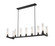 Beau Nine Light Linear Chandelier in Bronze (224|30319LBRZ)