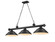 Cordon Three Light Billiard in Matte Black (224|23063MBSMB)