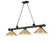 Cordon Three Light Billiard in Matte Black (224|23063MBRB15)