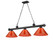 Cordon Three Light Billiard in Matte Black (224|23063MBPRD)