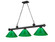 Cordon Three Light Billiard in Matte Black (224|23063MBPGR)