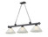Cordon Three Light Billiard in Bronze Plate (224|23063BPAWL14)