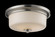 Cannondale Three Light Flush Mount in Brushed Nickel (224|2102F3)