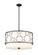 Kendall Four Light Chandelier in Matte Black (224|19724MB)