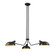 Bellamy Three Light Chandelier in Matte Black (224|19423MB)