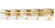 Bennington Five Light Vanity in Modern Gold (224|19385VMGLD)
