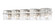 Bennington Five Light Vanity in Brushed Nickel (224|19385VBN)