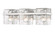 Bennington Three Light Vanity in Chrome (224|19383VCH)