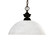 Riviera One Light Pendant in Bronze (224|100701BRZDWL14)