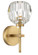 Parisian One Light Wall Sconce in Aged Brass (360|WS700321AGB)