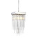 Waterfall Four Light Pendant in Polished Nickel (360|P301084PN)