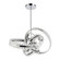 Knot Six Light Pendant in Chrome (360|P300926CH)