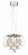 Destiny LED Pendant in Chrome (360|P30077LEDCH)