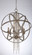 Cascade Six Light Pendant in Silver Leaf Burnished (360|P300126SLB)