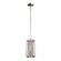 Metropolis One Light Mini Pendant in Polished Nickel (360|MP400141PN)