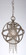 Cascade One Light Mini Pendant in Silver Leaf Burnished (360|MP400111SLB)