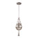 Arbelos One Light Mini Pendant in Painted Silver (360|MP400071PSSC)