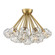 Parisian 18 Light Flush Mount in Aged Brass (360|FM6004718AGB)