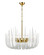 Astoria 12 Light Chandelier in Posh Brass (360|CD1041012PB)