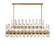 Clarion 14 Light Chandelier in Aged Brass (360|CD1033214AGB)