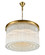 Lumineer 15 Light Chandelier in Aged Brass (360|CD1032615AGB)