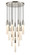 Fusion 19 Light Chandelier in Polished Nickel (360|CD1032119PN)