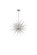 Flare Eight Light Chandelier in Polished Nickel (360|CD102678PN)