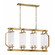 Regis Eight Light Chandelier in Aged Brass (360|CD102278AGB)