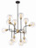 Pierre 12 Light Chandelier in Polished Brass (360|CD1020012PBMBK)