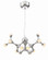 Molecule LED Chandelier in Chrome (360|CD10196LEDCH)