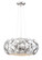 Crown Seven Light Chandelier in Chrome (360|CD101877CH)