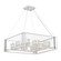 Cavern Eight Light Chandelier in Silver Leaf (360|CD101528SL)