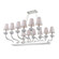 Abigail 12 Light Chandelier in Chrome (360|CD1009512CH)