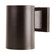Cylinder One Light Wall Mount in Bronze (301|S64WLR12CBZ)