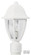 Everstone One Light Post Mount in Whitestone (301|S21TCWH)