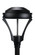 Contemporary One Light Post Mount in Bronze (301|C40TFFL40WBK)