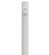 Outdoor Direct Burial Lamp Post in White (301|293CNCAWH)
