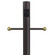 Outdoor Direct Burial Lamp Post in Bronze (301|293CBZ)