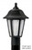 Brentwood One Light Post Mount in Black (301|230TCBK)